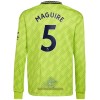 Officiële Voetbalshirt Manchester United Maguire 5 Derde 2022-23 Lange Mouw - Heren